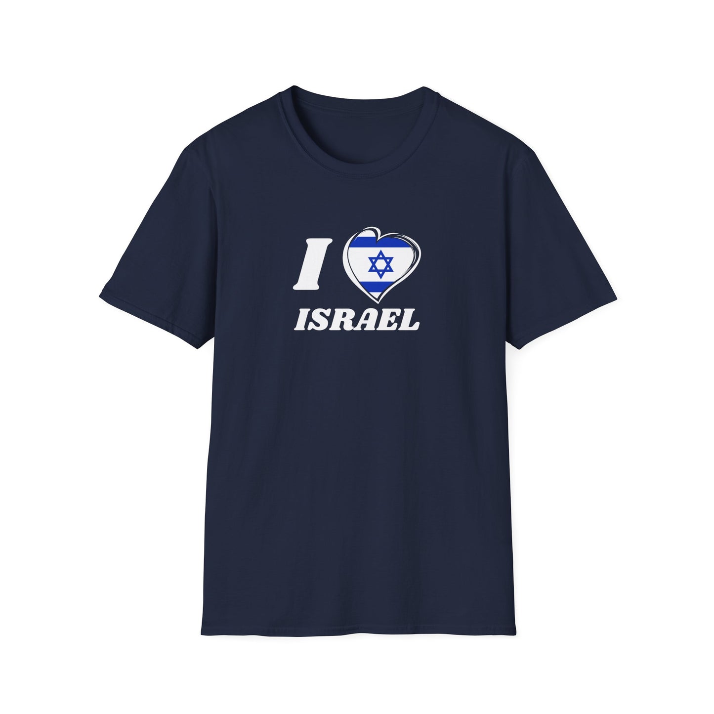 I Heart Israel Graphic T-Shirt Navy