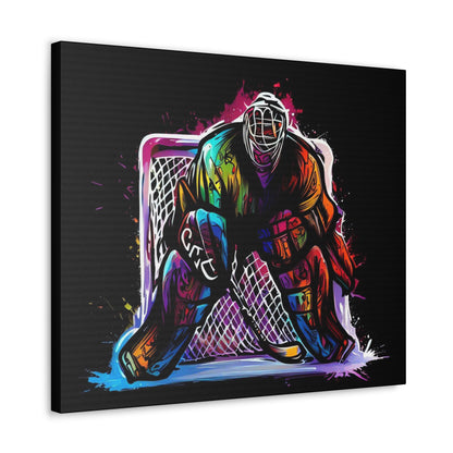 Hockey Canvas print, Graffiti canvas prints, Spray can art paintings, Street art canvas art, Urban graffiti artwork, Graffiti wall decor