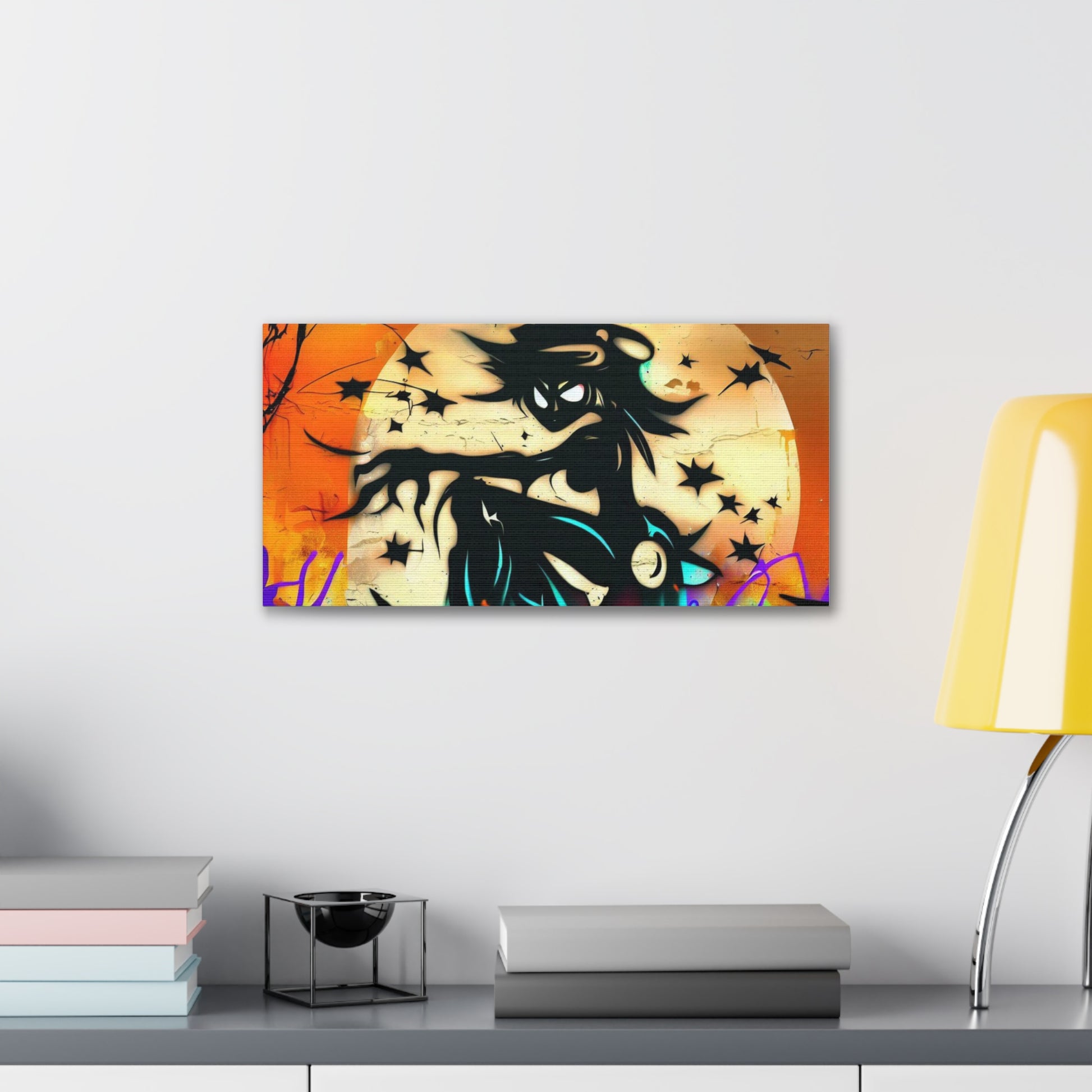 Halloween art, Witch canvas prints, Scary Halloween decor, Halloween home decor, Halloween wall, Gothic wall decor, Canvas Gallery Wraps - SaviTraviDesigns