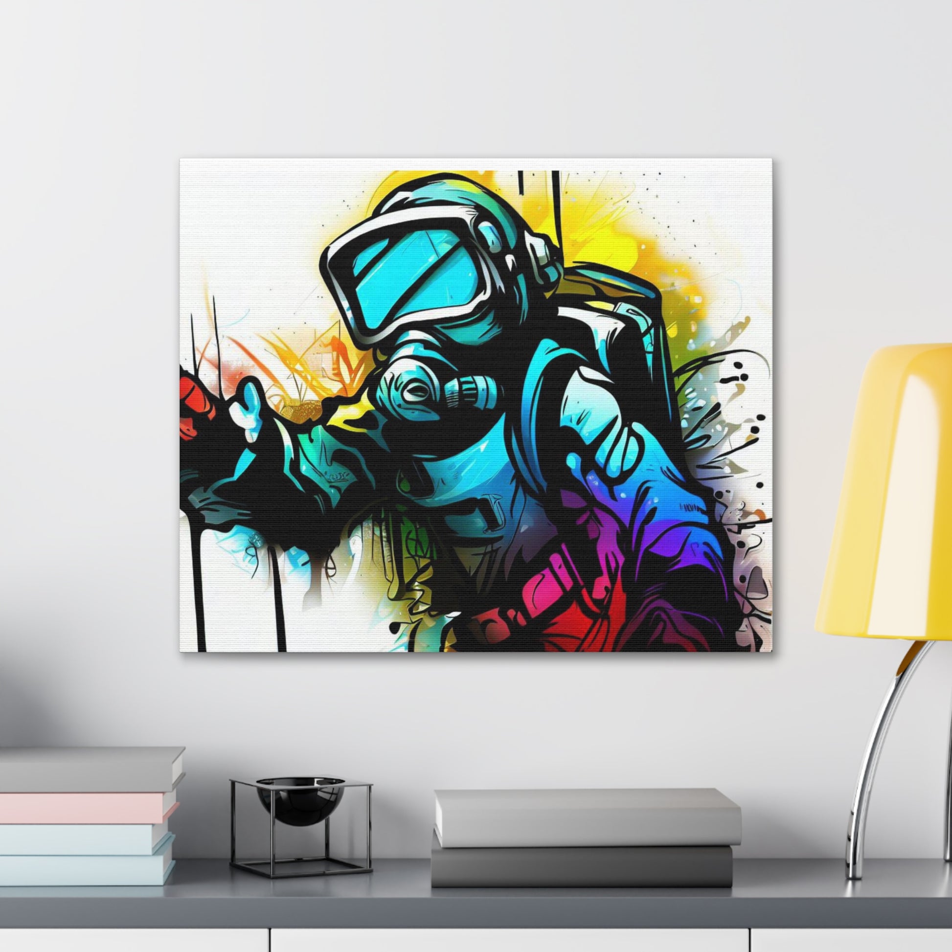 Graffiti Mask, Graffiti Artist, Graffiti-inspired home decor, Modern street art prints, Graffiti wall art, Street art canvas art, Graffiti artist prints