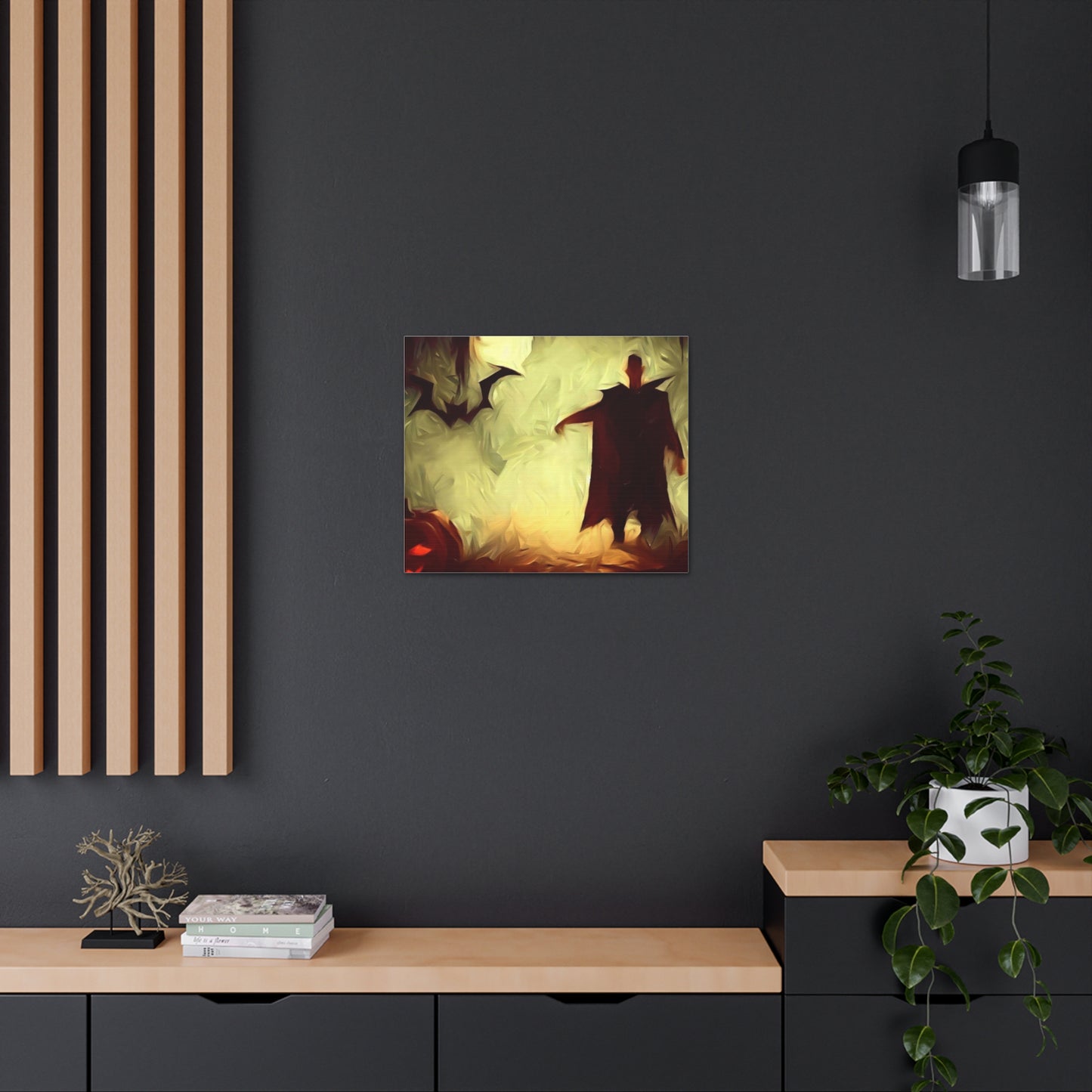 Halloween art, Vampire canvas prints, Scary Halloween decor, Halloween home decor, Halloween wall, Gothic wall decor, Canvas Gallery Wraps - SaviTraviDesigns