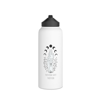 Design water bottle, Stainless Steel Water Bottle, Standard Lid, Yoga Bottle, Workout Bottle - SaviTraviDesigns