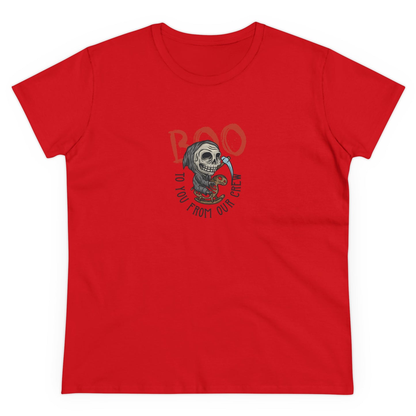 Boo To You and Our Crew, Halloween Graphic Shirts, Spooky Halloween Shirts, Scary Halloween Shirt Designs, Cute Halloween Graphic Tees, Funny Halloween Shirt Ideas Red