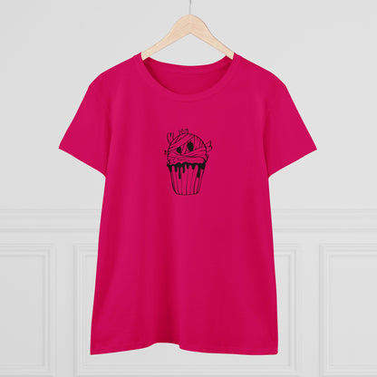 Mummy Cupcake, Halloween Cupcake Designs, Halloween Graphic Shirts, Spooky Halloween Shirts, Cute Halloween Graphic Tees