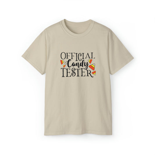 Official Candy Tester, Halloween Graphic Shirts, Spooky Halloween Shirts, Scary Halloween Shirt Designs, Cute Halloween Graphic Tees, Funny Halloween Shirt Ideas Sand