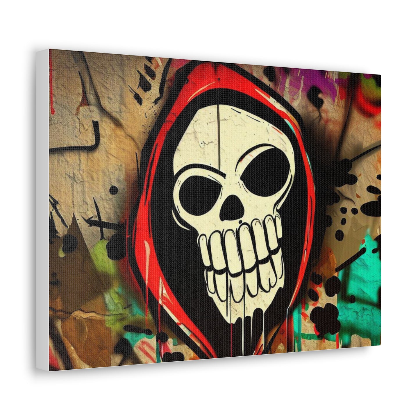 Halloween art, Skeleton canvas prints, Scary Halloween decor, Halloween home decor, Halloween wall, Gothic wall decor, Canvas Gallery Wraps - SaviTraviDesigns