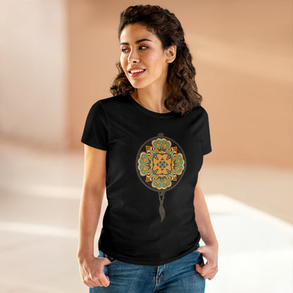 Meditation T-Shirts, Yoga Graphic Tees, Mindfulness Apparel, Zen T-Shirts, Spiritual Shirts, Chakra Tees, Womens T-Shirt