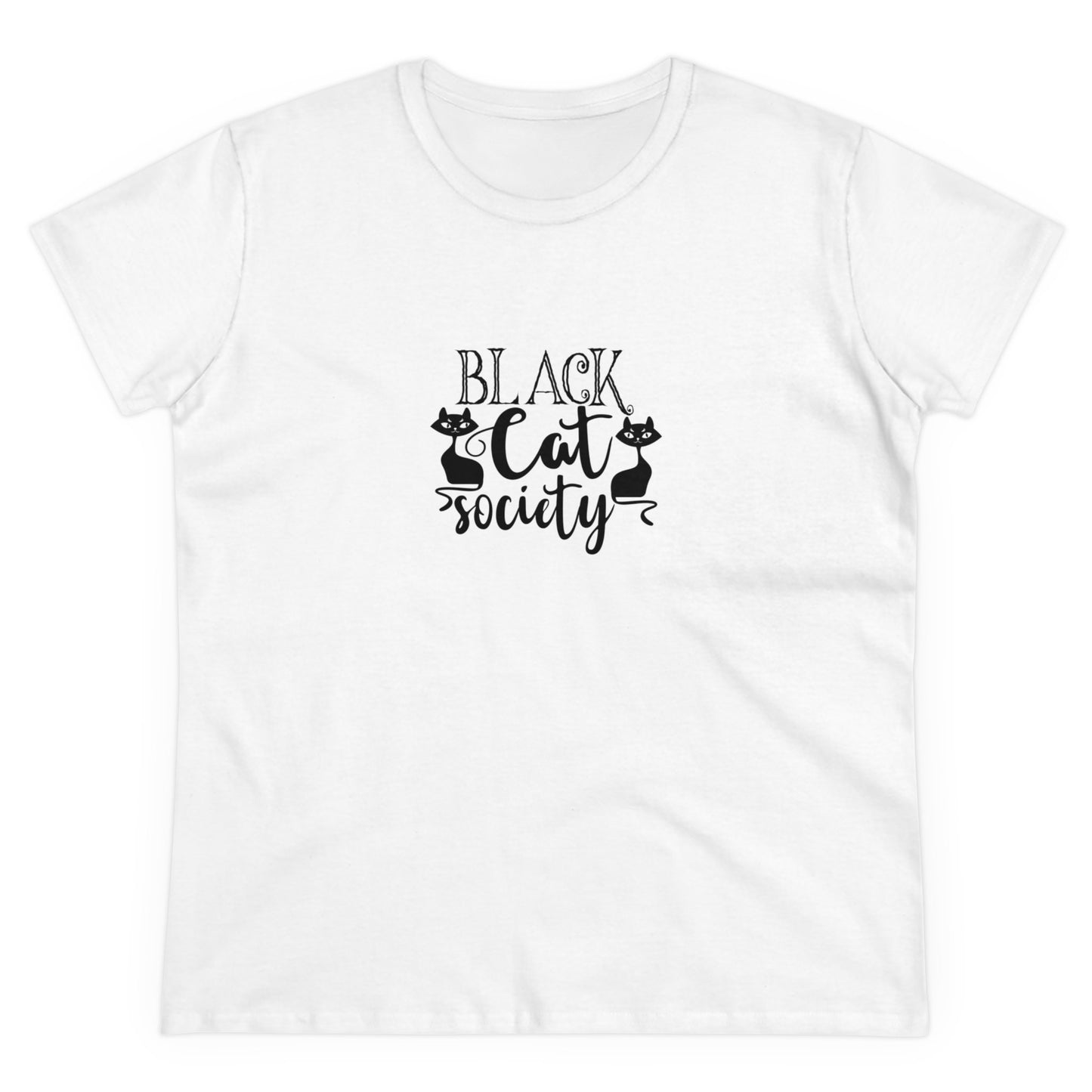 Black Cat Society, Halloween Graphic Shirts, Spooky Halloween Shirts, Scary Halloween Shirt Designs, Cute Halloween Graphic Tees, Funny Halloween Shirt Ideas White