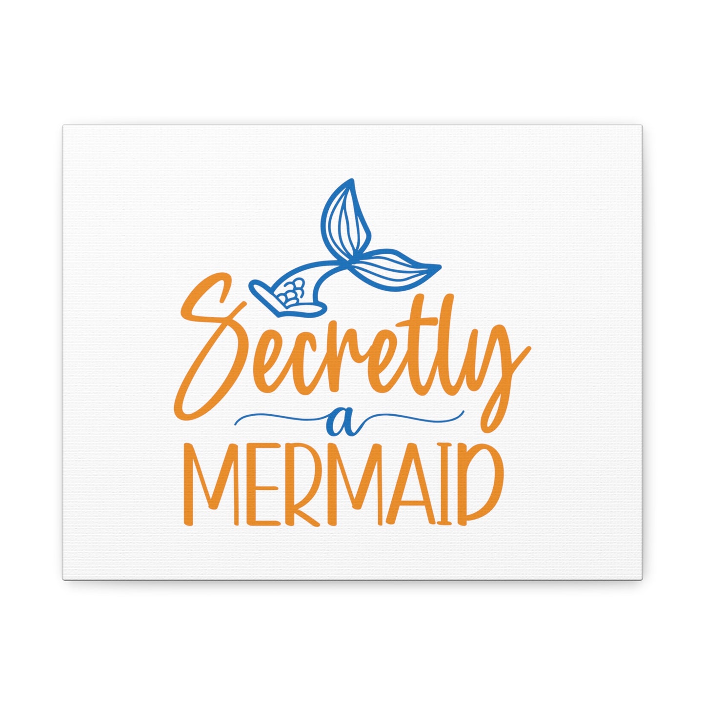 Secretly A Mermaid, Mermaid Wall Art, Coastal Mermaid Decor, Beach House Mermaid Signs, Nautical Mermaid Decor, Mermaid Nursery Wall Decor - SaviTraviDesigns