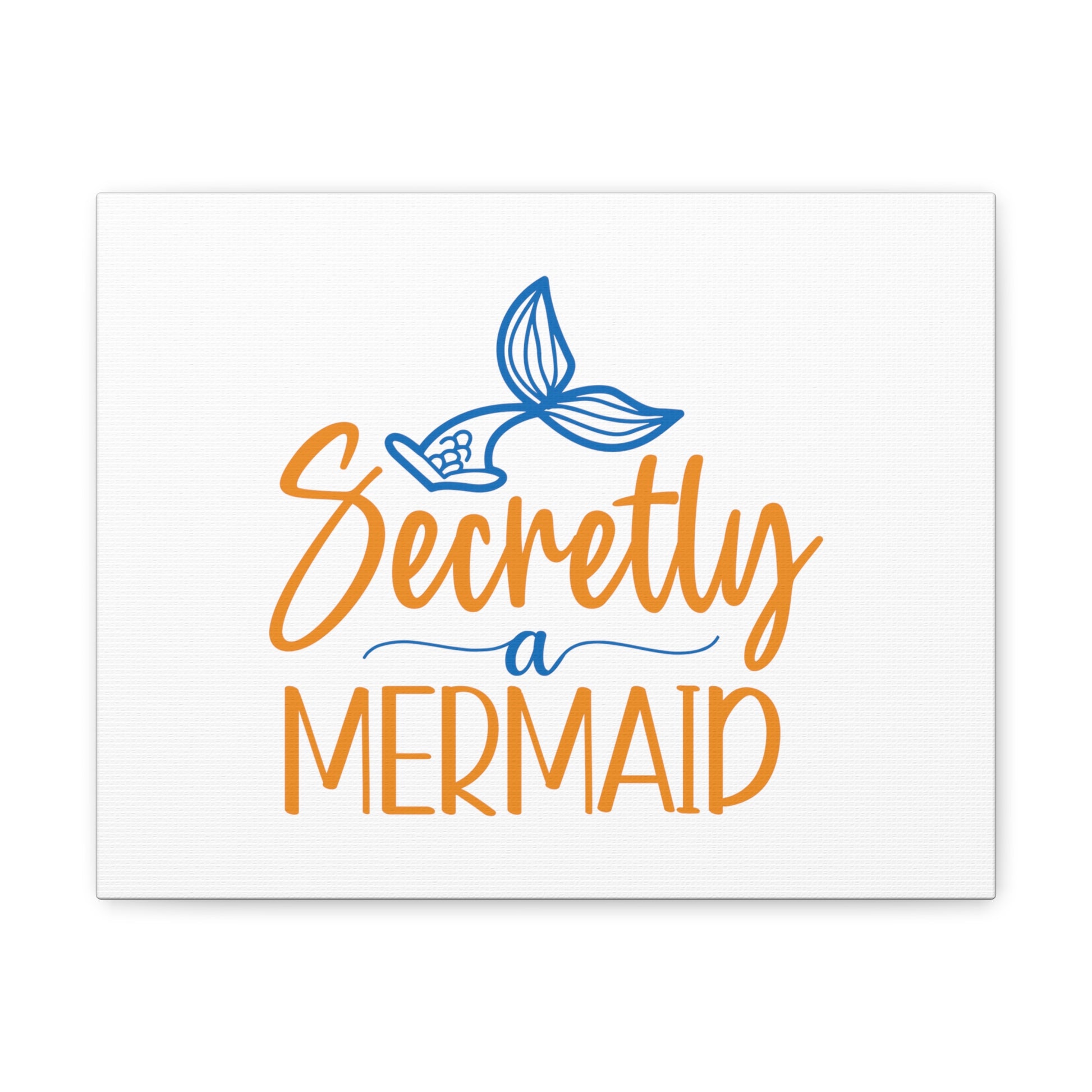 Secretly A Mermaid, Mermaid Wall Art, Coastal Mermaid Decor, Beach House Mermaid Signs, Nautical Mermaid Decor, Mermaid Nursery Wall Decor - SaviTraviDesigns