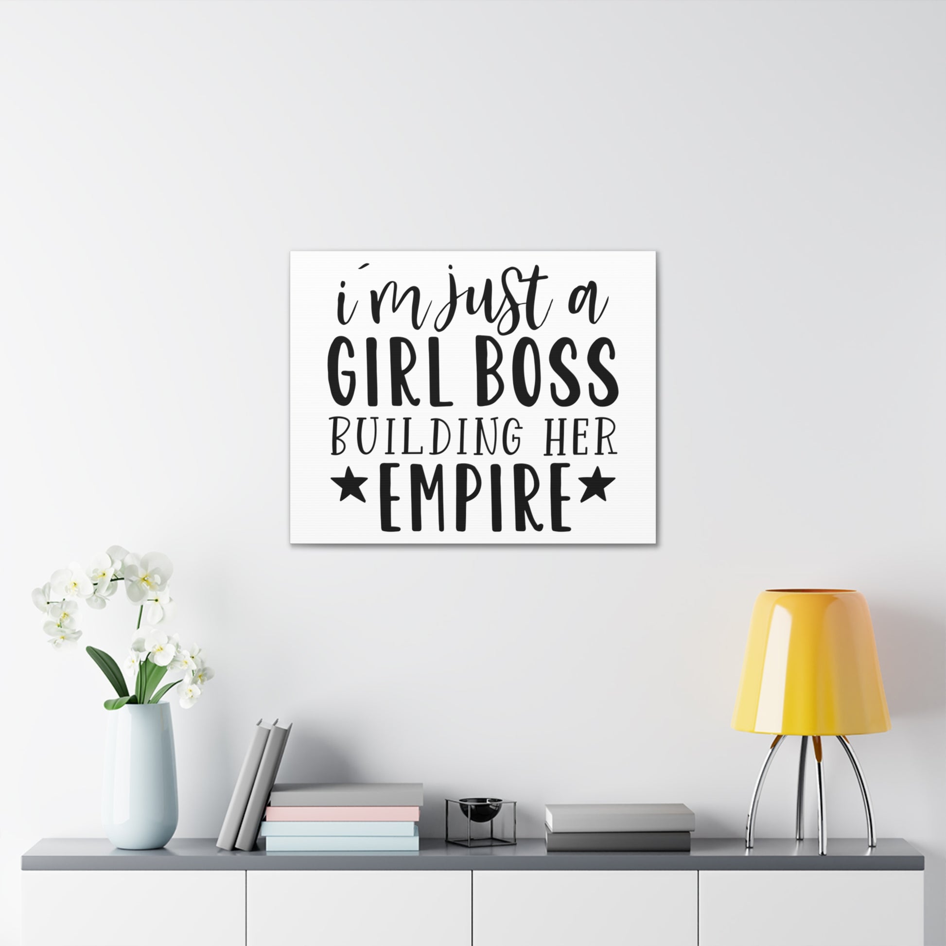 Girl Boss, Im Just a Girl, Home decor quotes, House and home signs, Inspirational home quotes, Home sweet home signs, Welcome home signs, Family home quotes, Living room wall quotes - SaviTraviDesigns