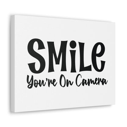 Smile You are on Camera, Home decor quotes, House and home signs, Inspirational home quotes, Home sweet home signs, Welcome home signs, Family home quotes, Living room wall quotes - SaviTraviDesigns