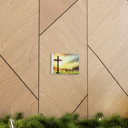 Christian wall art, Cross wall art, Farm art, Canvas Gallery Wraps - SaviTraviDesigns