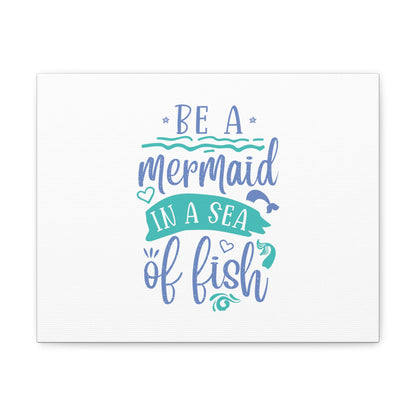 Be A Mermaid, Mermaid Wall Art, Coastal Mermaid Decor, Beach House Mermaid Signs, Nautical Mermaid Decor, Mermaid Nursery Wall Decor - SaviTraviDesigns