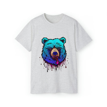 Graffiti shirt, Bear shirt, Urban Art T-Shirt, Blue BearUrban Art - SaviTraviDesigns