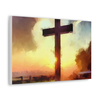 Christian wall art, Cross wall art, Country art, Canvas Gallery Wraps - SaviTraviDesigns