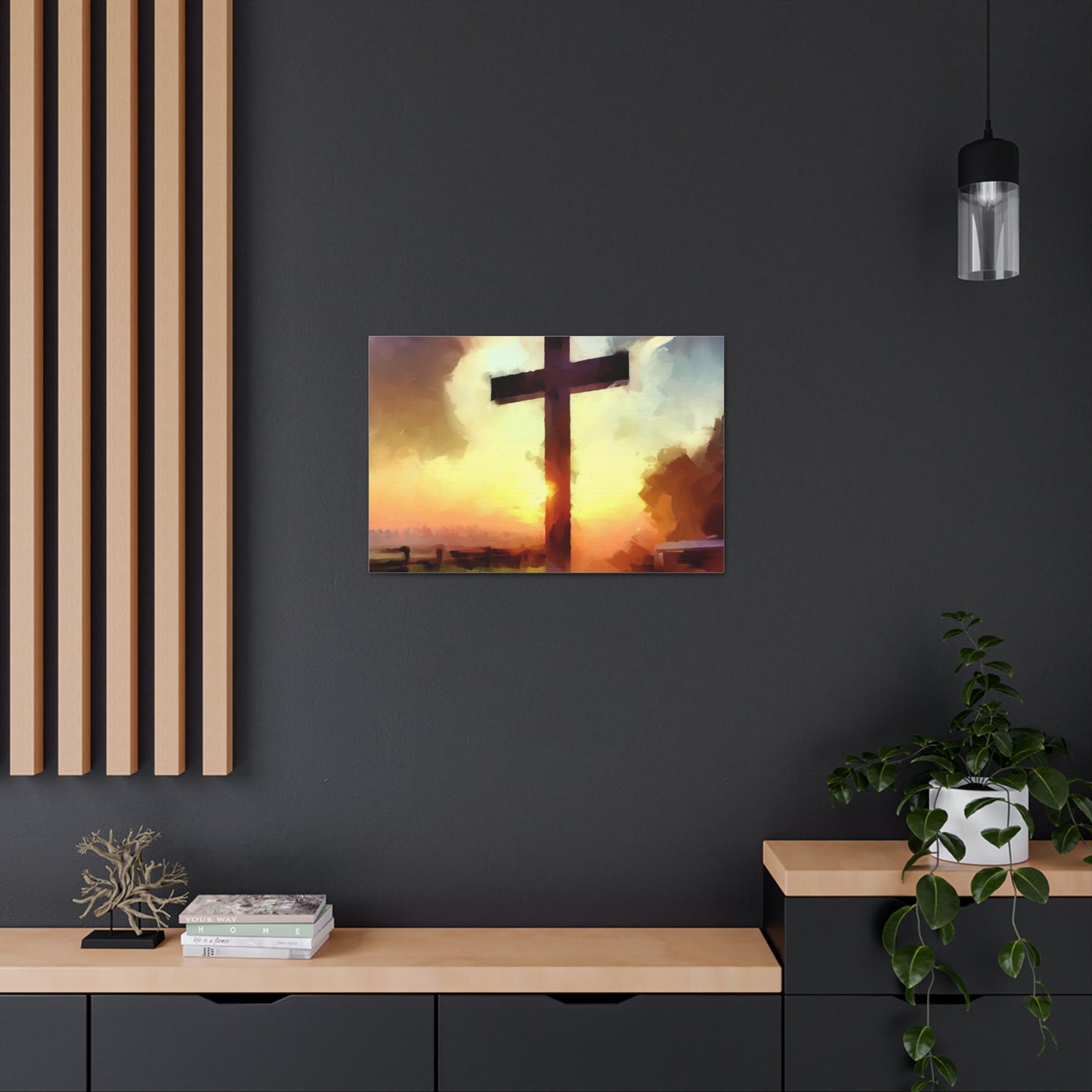 Christian wall art, Cross wall art, Country art, Canvas Gallery Wraps - SaviTraviDesigns