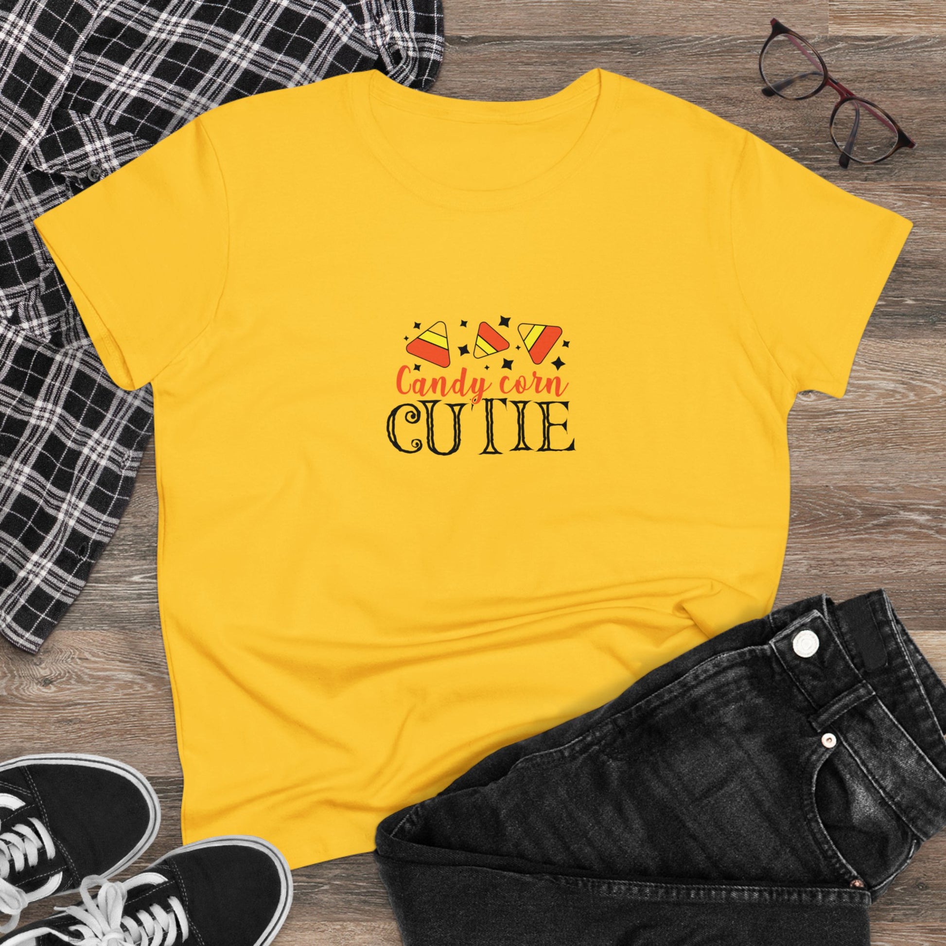 Candy Corn Cutie, Halloween Graphic Shirts, Spooky Halloween Shirts, Scary Halloween Shirt Designs, Cute Halloween Graphic Tees, Funny Halloween Shirt Ideas