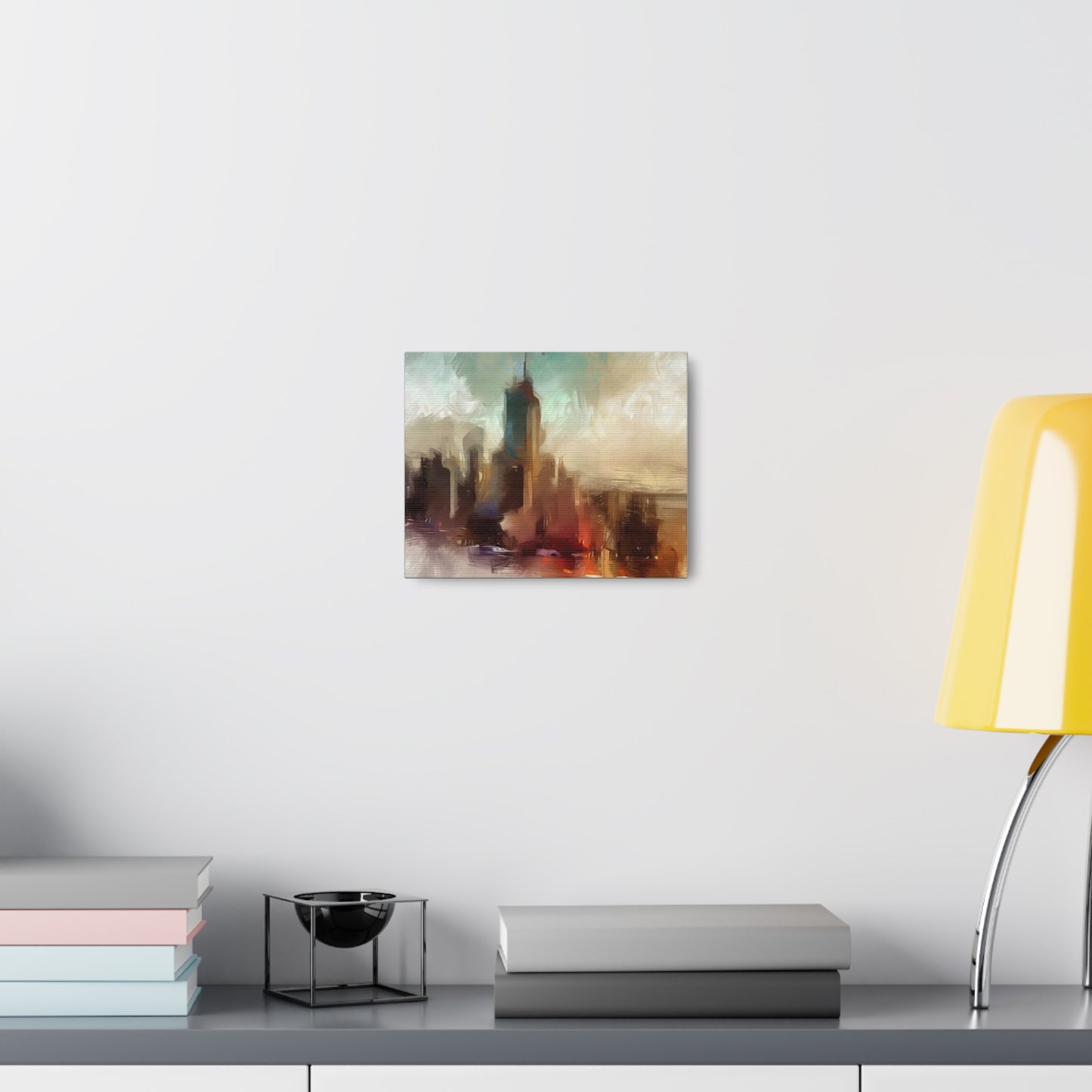 Cityscape wall art, city wall art, city art, Canvas Gallery Wraps