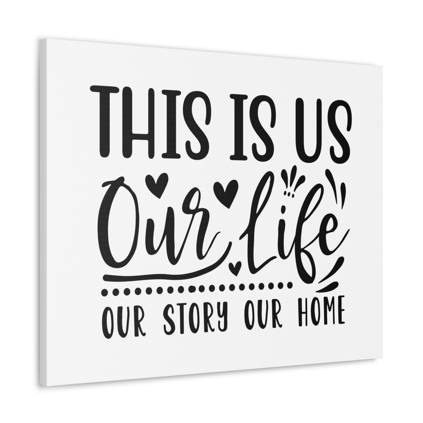 This is our Life, Home decor quotes, House and home signs, Inspirational home quotes, Home sweet home signs, Welcome home signs, Family home quotes, Living room wall quotes - SaviTraviDesigns