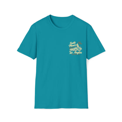 Santa Monica Beach Surf Rider |Beach Life Clothing | Ocean Vibes Apparel Tropical Blue