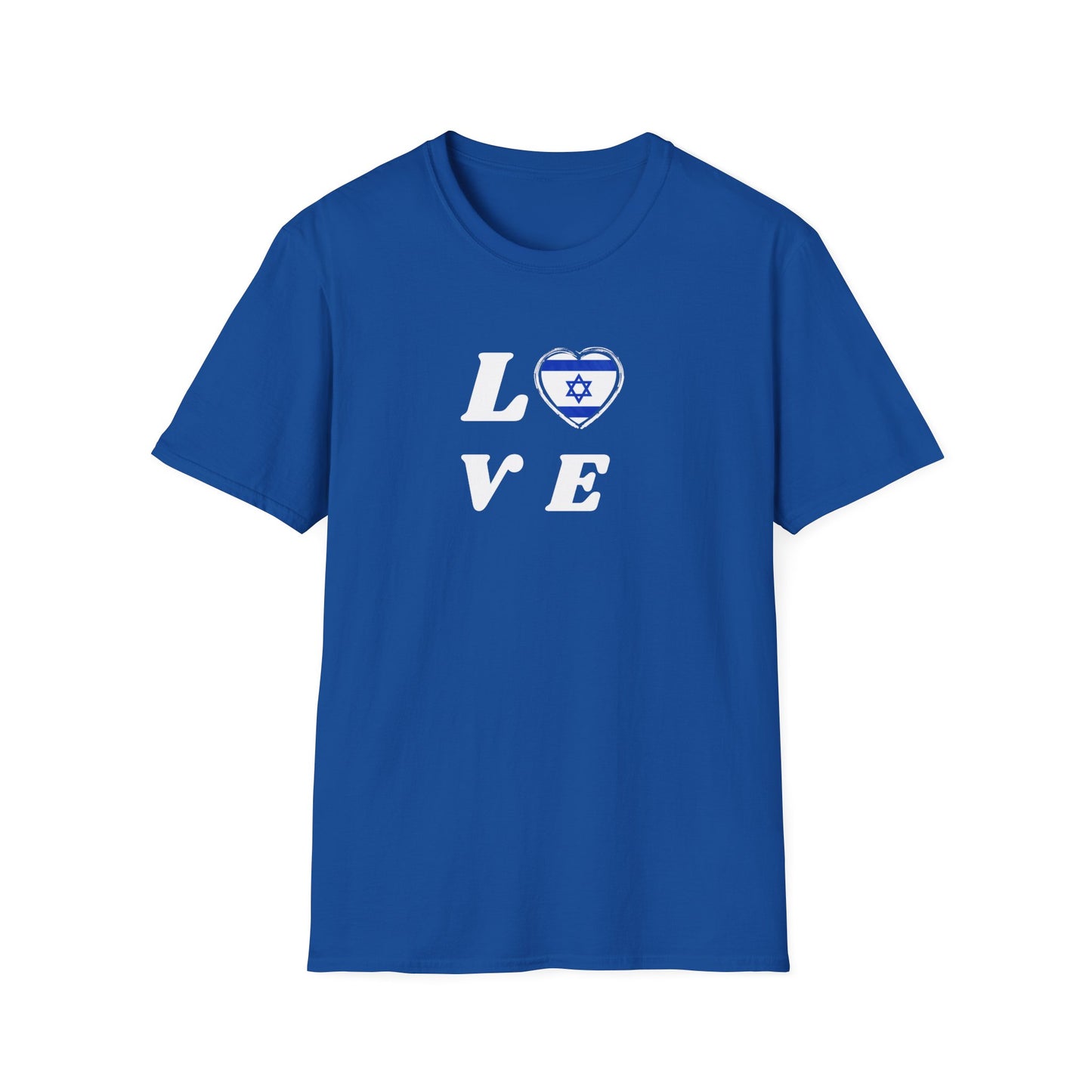 Love Israel Graphic T-Shirt Royal