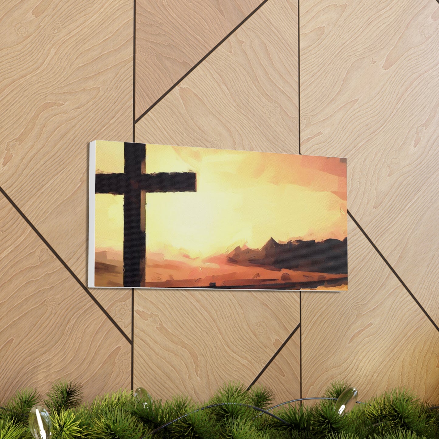 Christian wall art, Cross wall art, country art, Canvas Gallery Wraps - SaviTraviDesigns