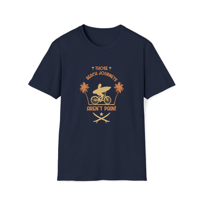 Beach Journey Sand And Sun |Beach Lifestyle Shirts | Summer Vibe Apparel Navy