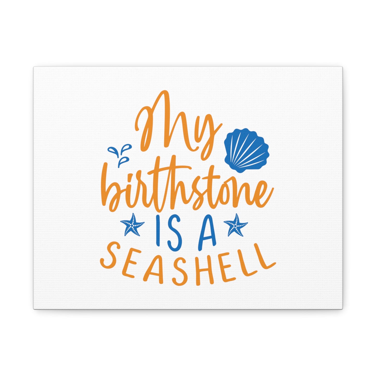 My Birthstone Is A Seashell, Mermaid Wall Art, Coastal Mermaid Decor, Beach House Mermaid Signs, Nautical Mermaid Decor, Mermaid Nursery Wall Decor - SaviTraviDesigns