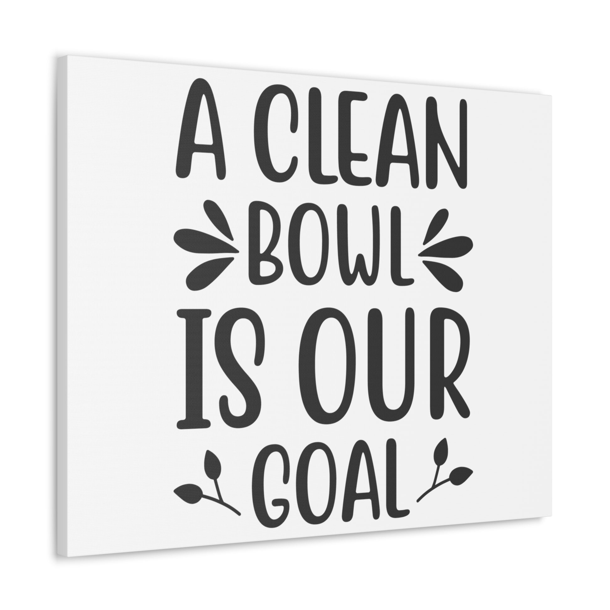 A Clean Bowl Is Our Goal: Stylish Bathroom Signs