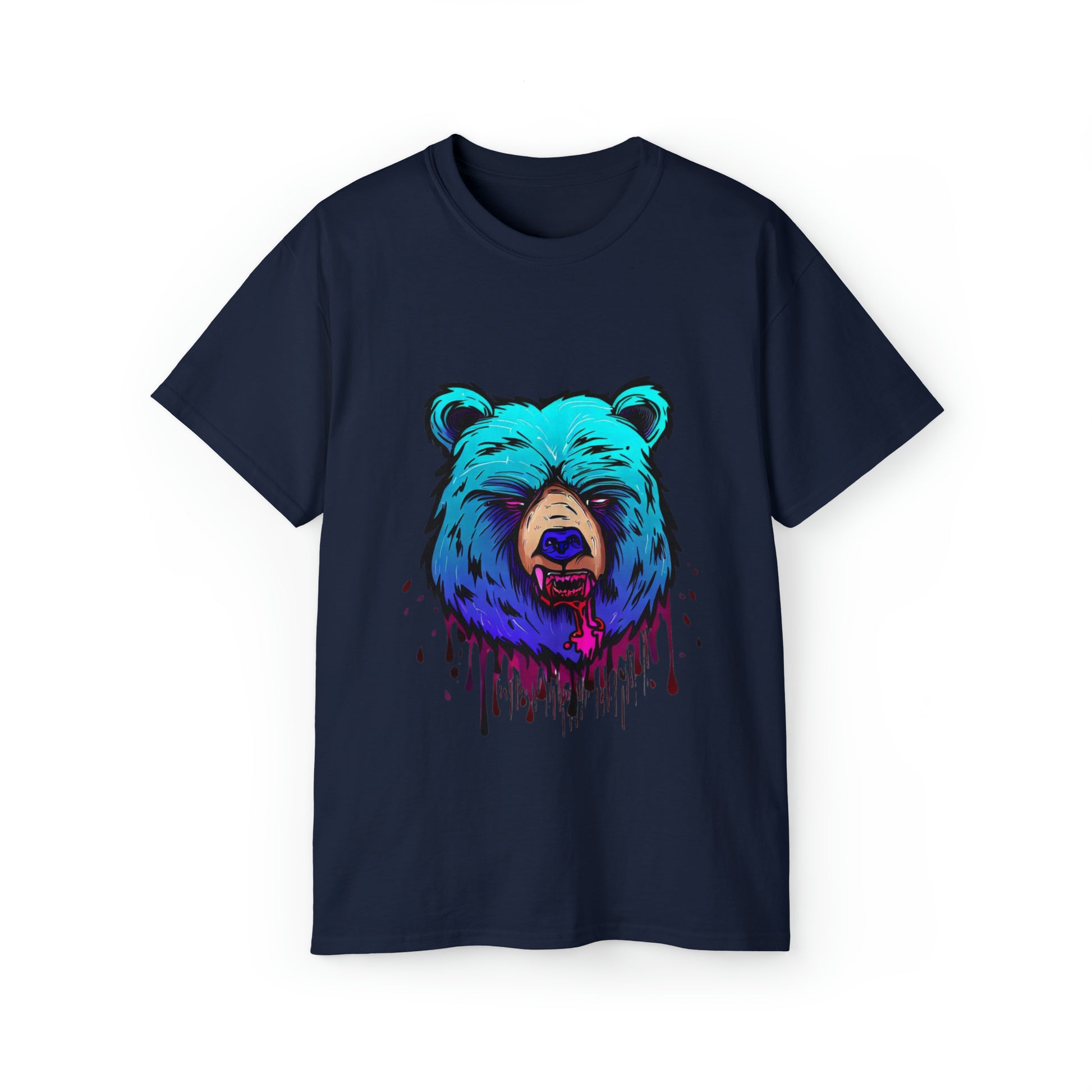 Graffiti shirt, Bear shirt, Urban Art T-Shirt, Blue BearUrban Art - SaviTraviDesigns