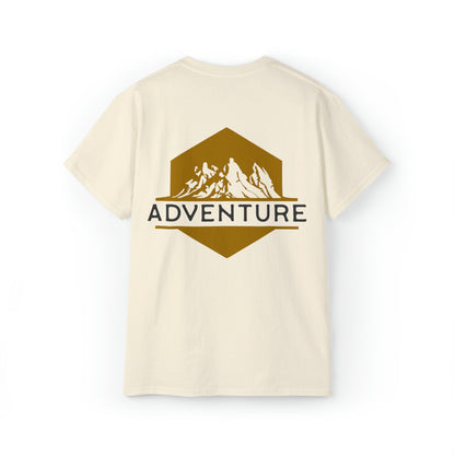 Mountain Adventure Shirt | Hiking & Camping Tee | Nature-Inspired Outdoor Apparel Natural