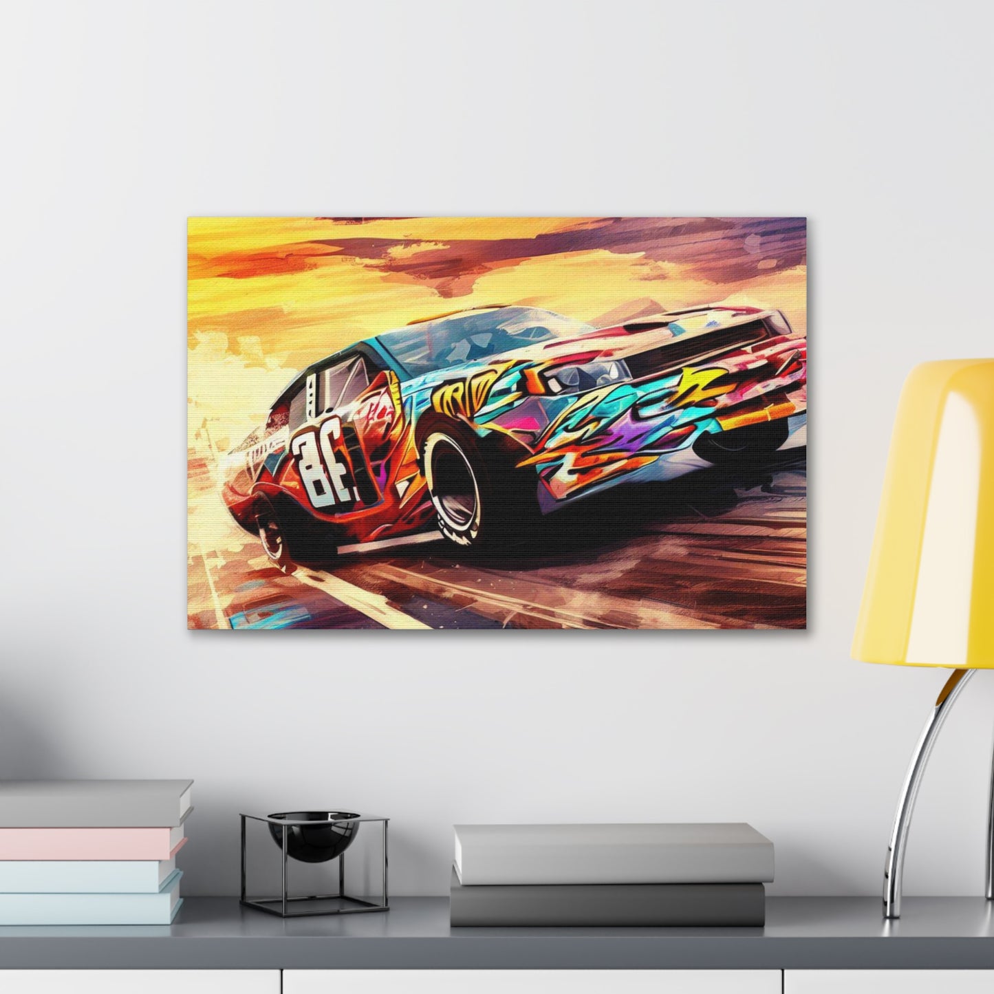 Nascar Racing - Graffiti Spray Can Art