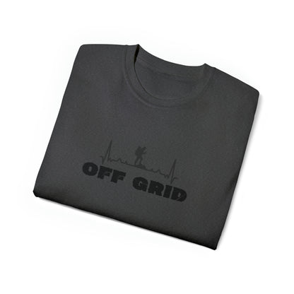 Off Grid T-Shirt, Outdoor Graphic T-shirt, Adventure T-Shirts, Nature Tees, Hiking T-Shirts, Camping Graphic Shirts, Mountain Tee Shirts - SaviTraviDesigns