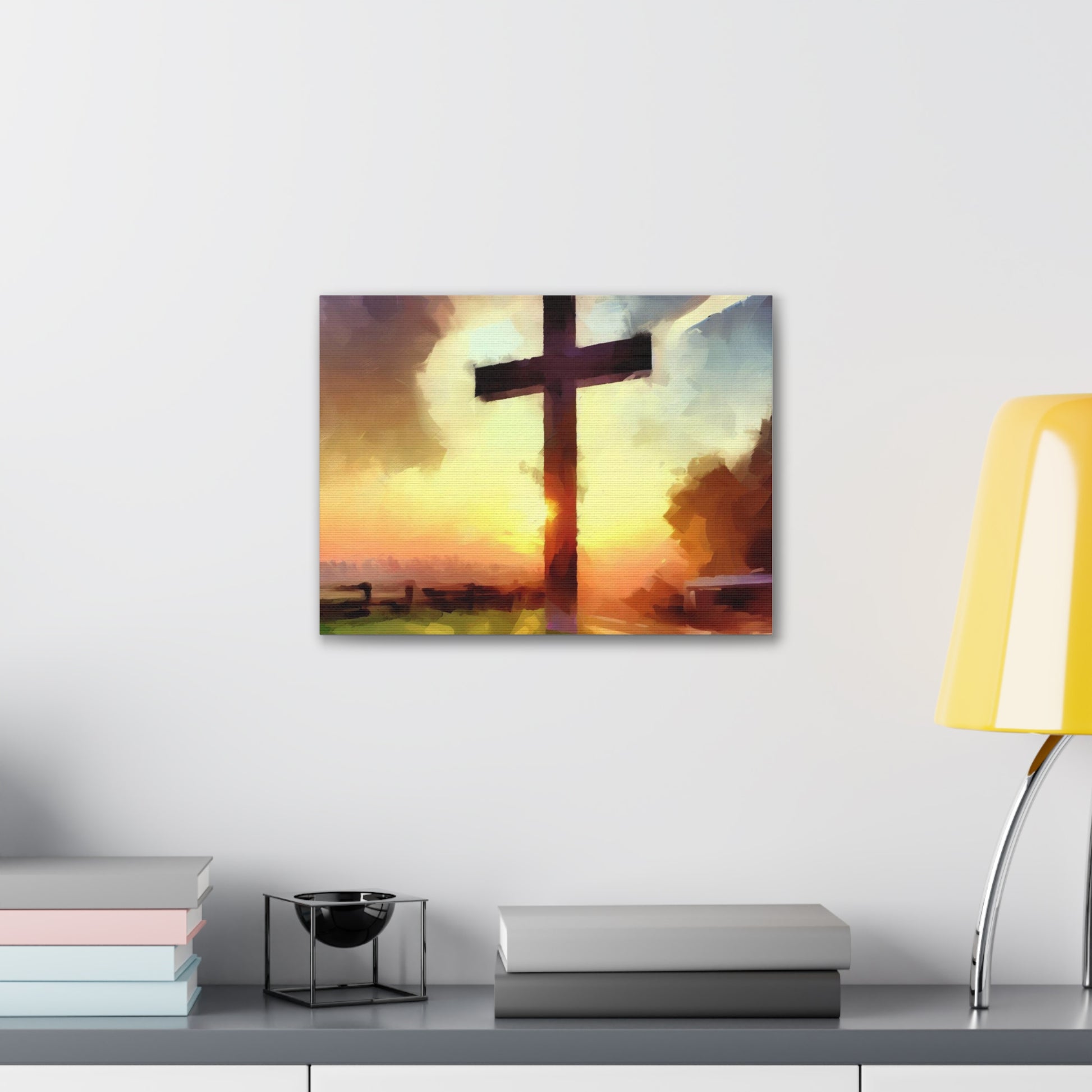 Christian wall art, Cross wall art, Country art, Canvas Gallery Wraps - SaviTraviDesigns