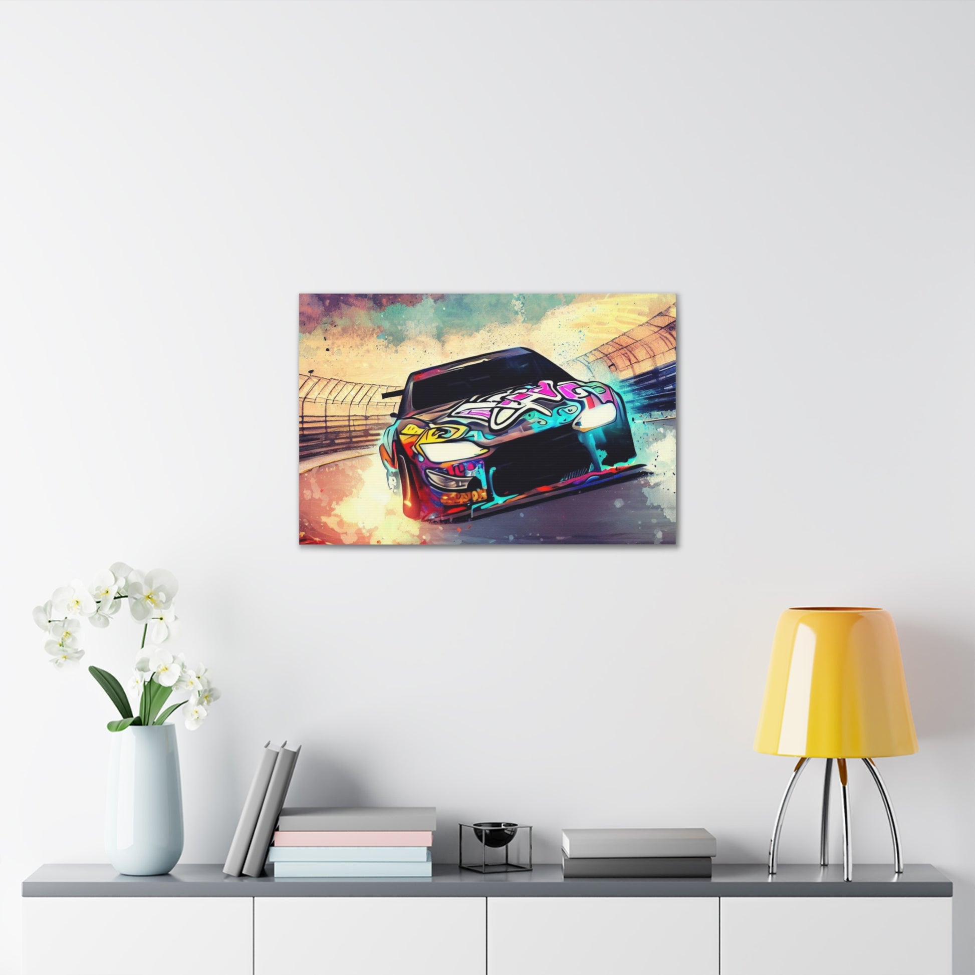 Street Racing, Nascar, Graffiti art prints, Street art canvas, Urban art decor, Graffiti-style wall art, Graffiti canvas prints, Street art posters - SaviTraviDesigns