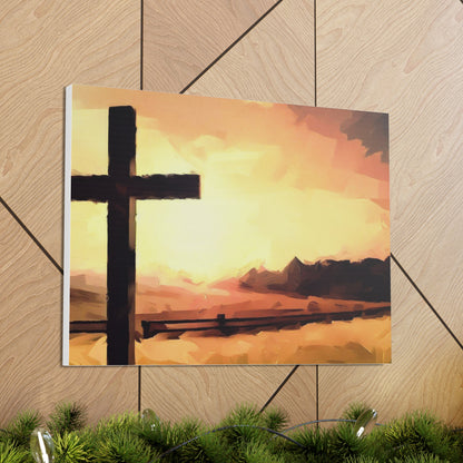 Christian wall art, Cross wall art, country art, Canvas Gallery Wraps - SaviTraviDesigns