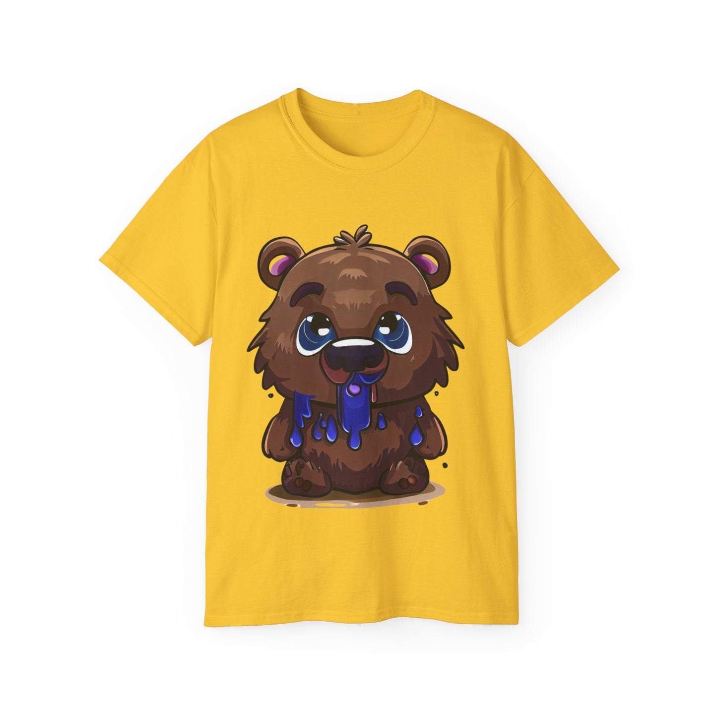 Baby Bear Graffiti Style Graphic T Shirt