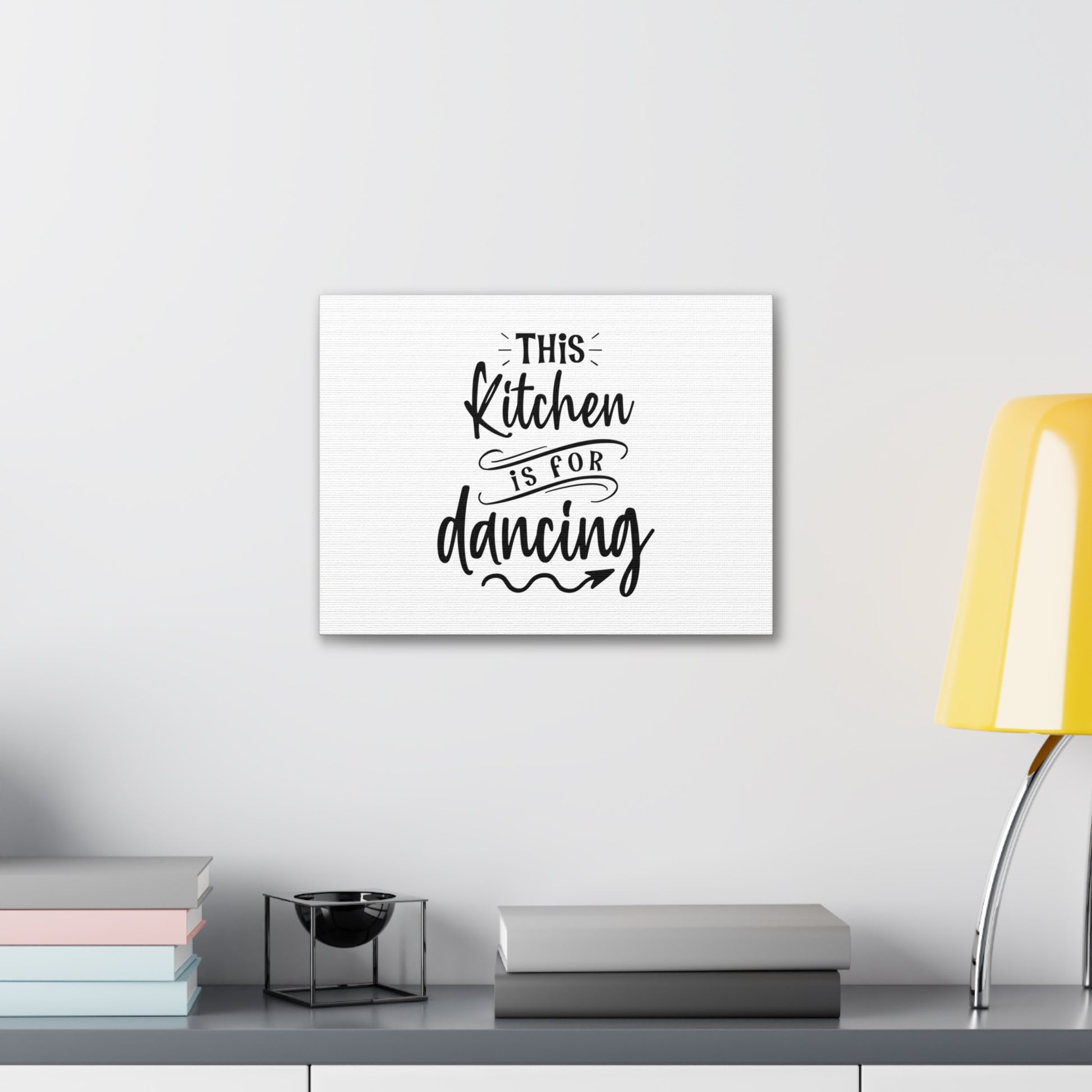 This Kitchen Is For Dancing, Kitchen quote canvas prints, Kitchen wall decor quotes, Kitchen canvas art, Funny kitchen quotes on canvas, Inspirational kitchen quotes