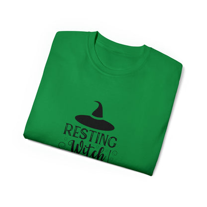 Resting Witch Face, Halloween Graphic Shirts, Spooky Halloween Shirts, Scary Halloween Shirt Designs, Cute Halloween Graphic Tees, Funny Halloween Shirt Ideas - SaviTraviDesigns