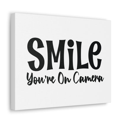 Smile You are on Camera, Home decor quotes, House and home signs, Inspirational home quotes, Home sweet home signs, Welcome home signs, Family home quotes, Living room wall quotes - SaviTraviDesigns