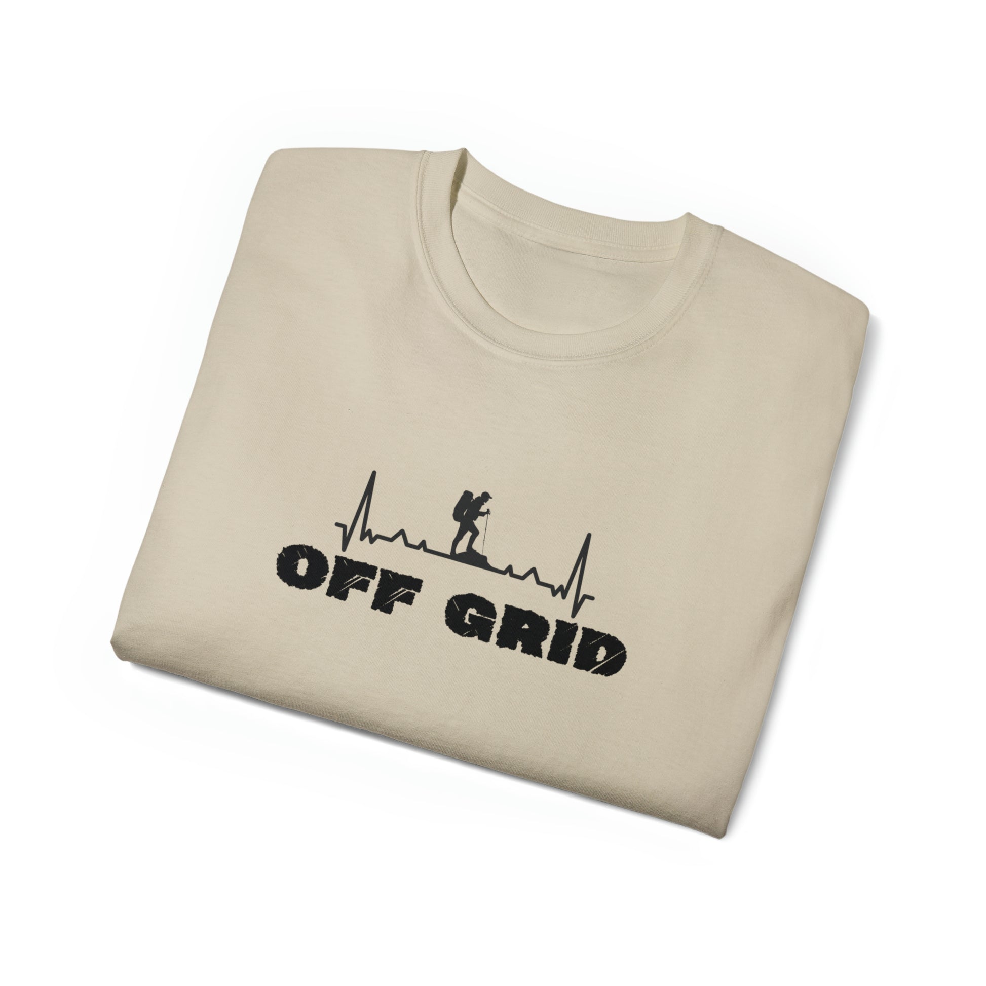 Off Grid T-Shirt, Outdoor Graphic T-shirt, Adventure T-Shirts, Nature Tees, Hiking T-Shirts, Camping Graphic Shirts, Mountain Tee Shirts - SaviTraviDesigns