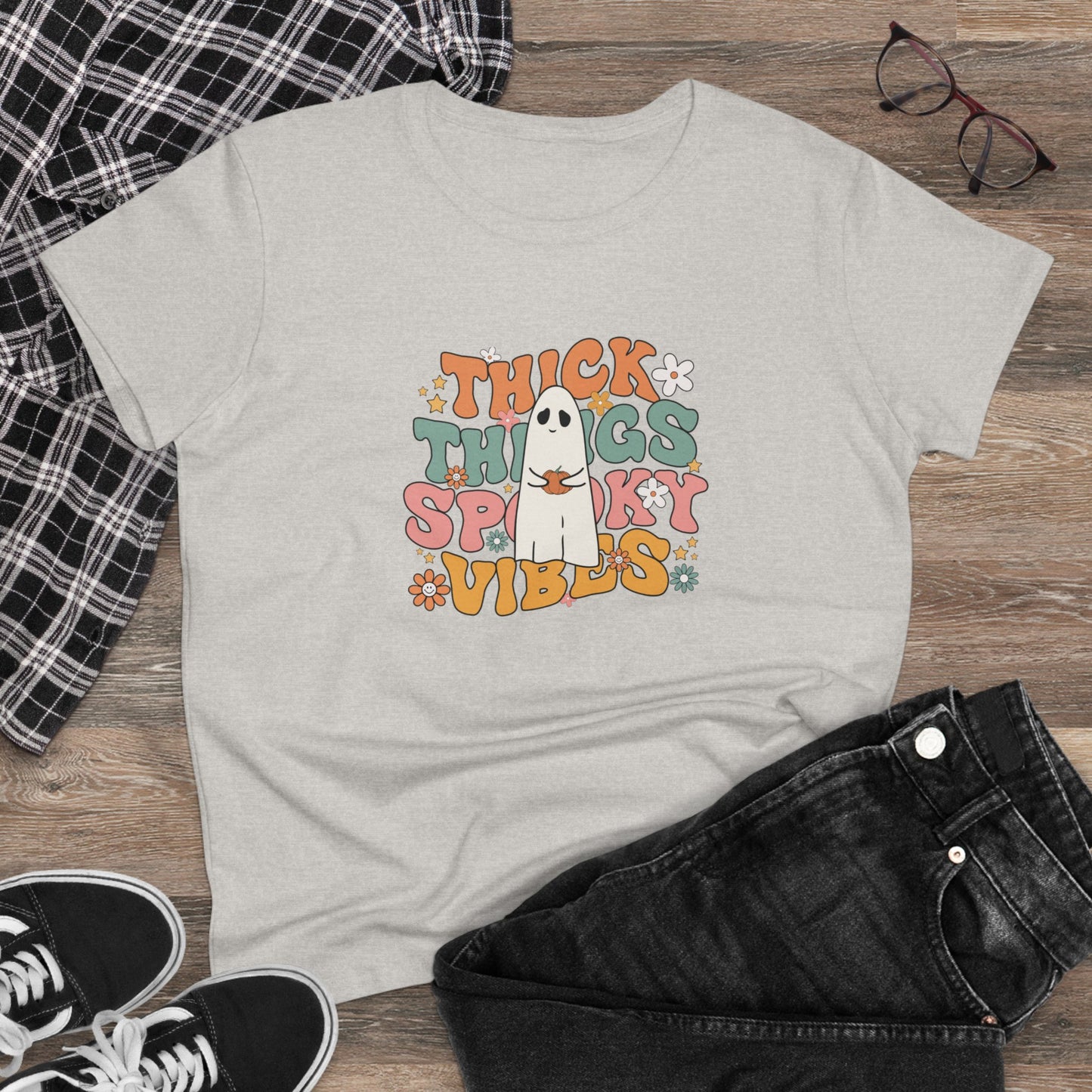 Thick Spooky Vibes, Halloween Graphic Shirts, Spooky Halloween Shirts, Scary Halloween Shirt Designs, Cute Halloween Graphic Tees, Funny Halloween Shirt Ideas