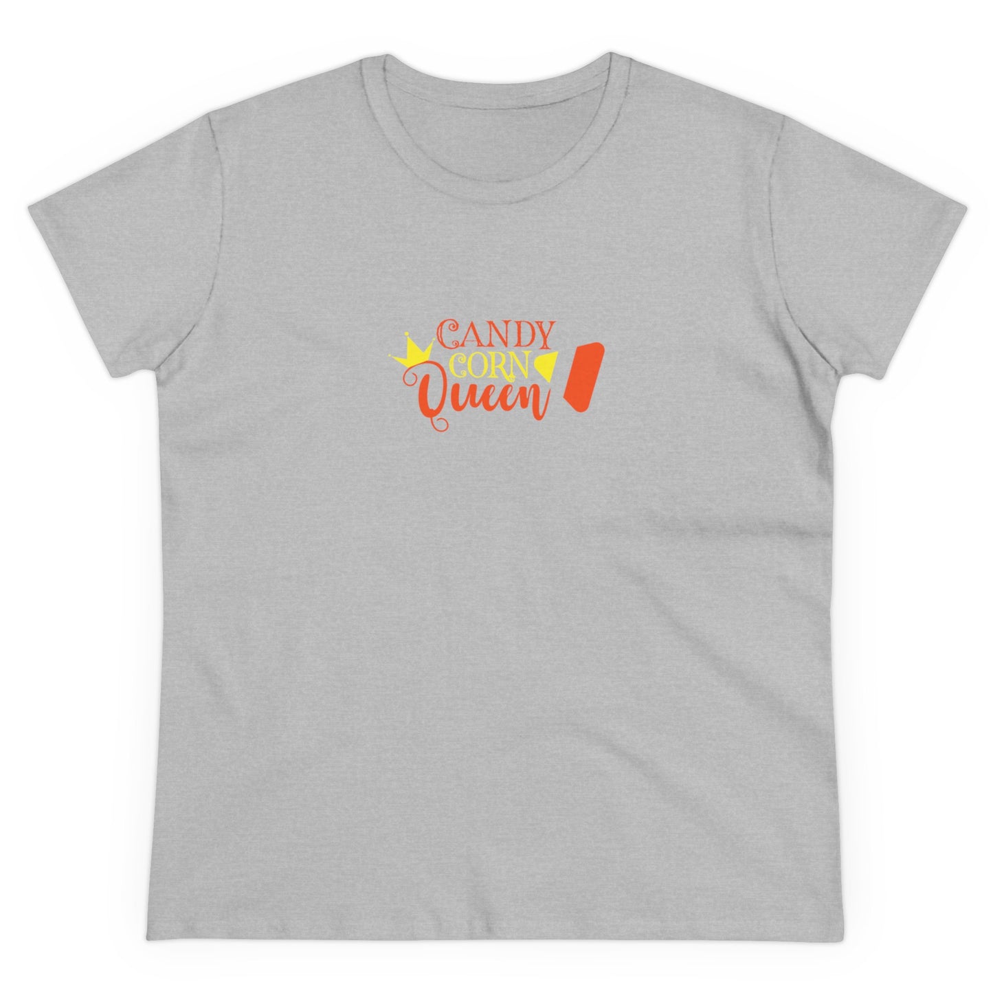 Candy Corn Queen, Halloween Graphic Shirts, Spooky Halloween Shirts, Scary Halloween Shirt Designs, Cute Halloween Graphic Tees, Funny Halloween Shirt Ideas Sport Grey