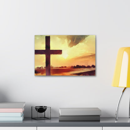 Christian Wall Art, Cross Wall Art, Canvas Gallery Wraps, Christian Country, Christian Art - SaviTraviDesigns