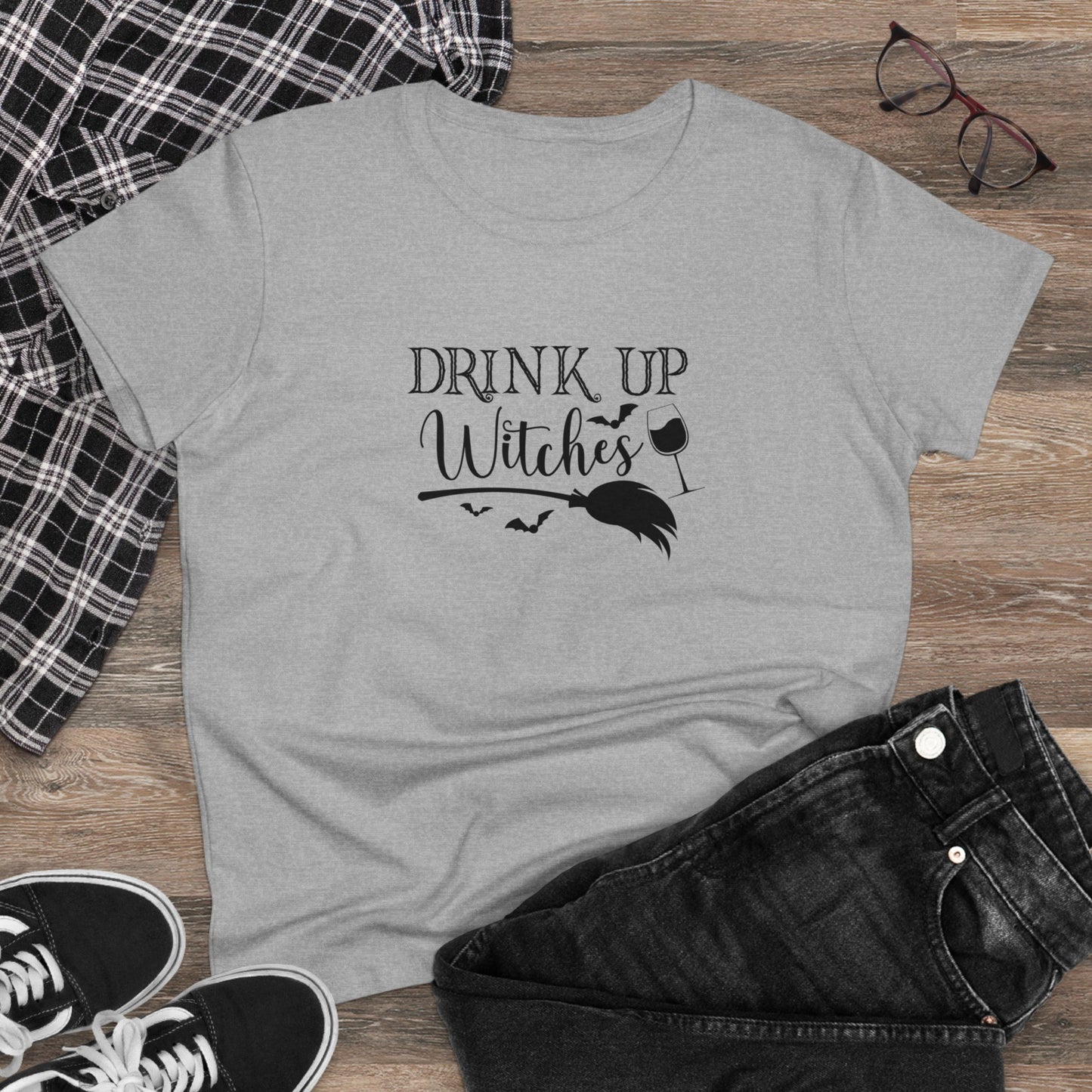 Drink Up Witches, Halloween Graphic Shirts, Spooky Halloween Shirts, Scary Halloween Shirt Designs, Cute Halloween Graphic Tees, Funny Halloween Shirt Ideas - SaviTraviDesigns