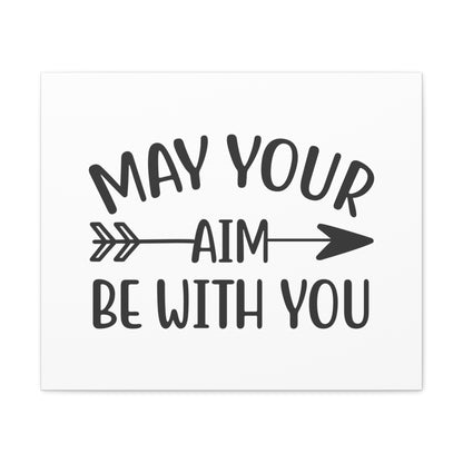 May Your Aim Be With You, Rustic Bathroom Decor, Farmhouse Bathroom Signs, Modern Bathroom Wall Decor, Funny Bathroom Signs, Bathroom Wall Art Ideas - SaviTraviDesigns