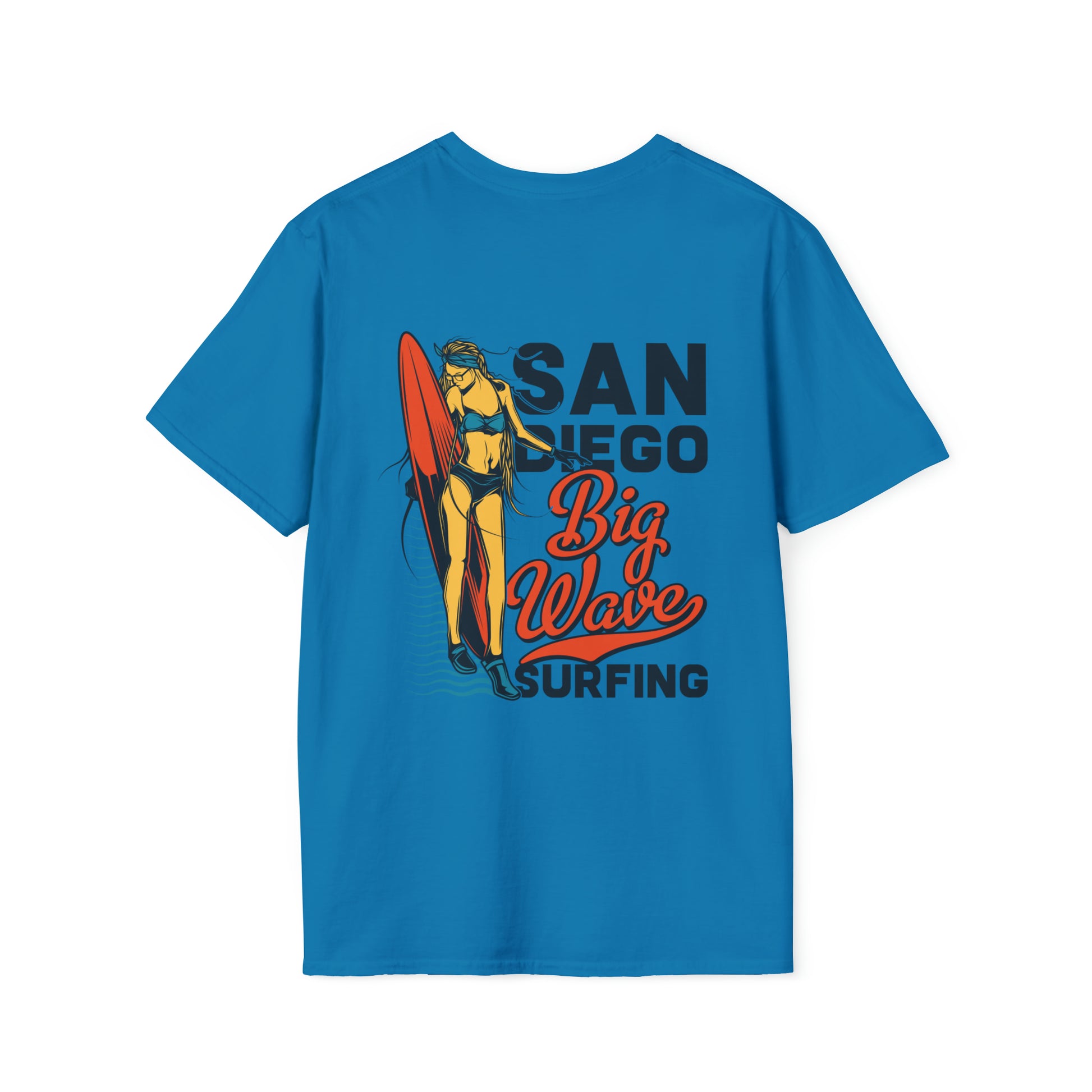 San Diego Big Wave Surfing, Beachwear Graphics, Tropical T-Shirt Designs, Ocean-Inspired Shirts, Surfing Graphics, Sun and Sand Apparel, Summer Wardrobe Essentials - SaviTraviDesigns