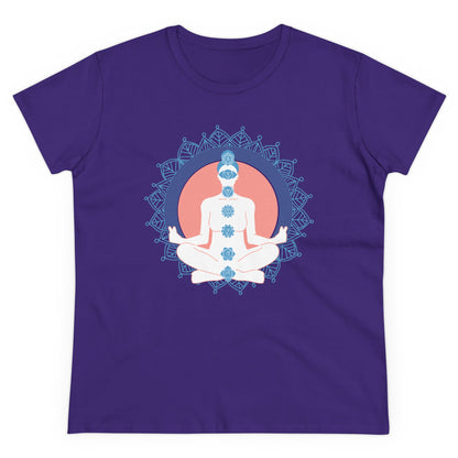 Meditation T-Shirts, Yoga Graphic Tees, Mindfulness Apparel, Zen T-Shirts, Spiritual Shirts, Chakra Tees, Womens T-Shirt