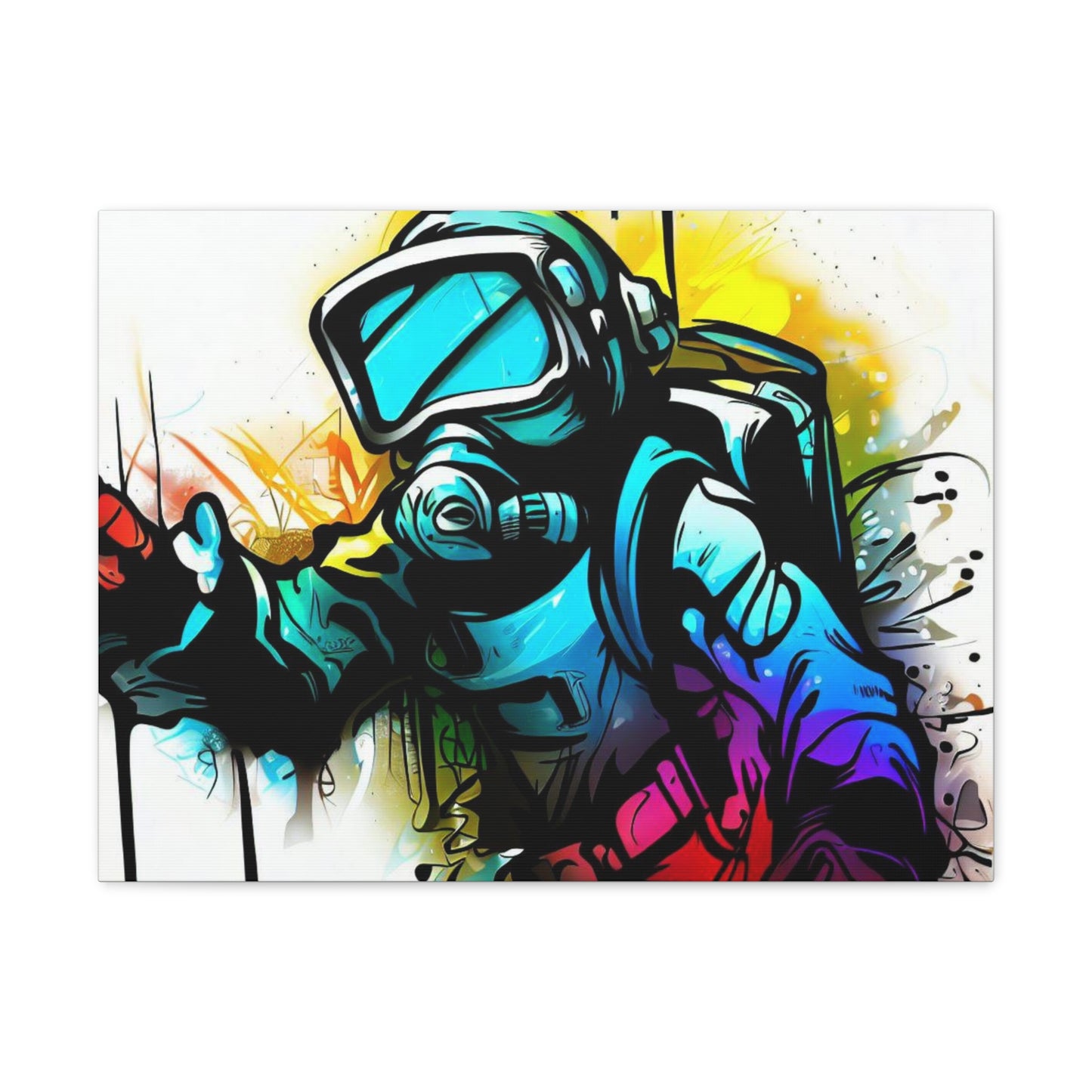 Graffiti Mask, Graffiti Artist, Graffiti-inspired home decor, Modern street art prints, Graffiti wall art, Street art canvas art, Graffiti artist prints